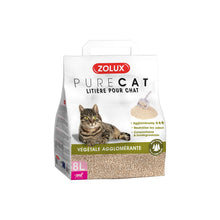 Zolux Purecat Lettiera Vegetale Agglomerante Profumata Per Gatti 8L