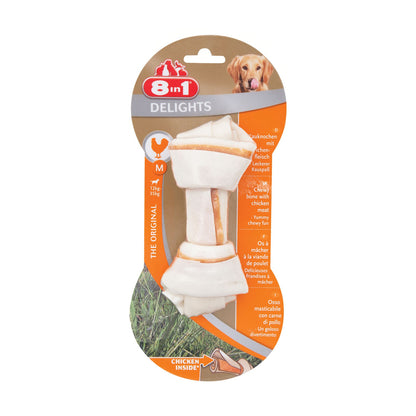 8in1 Delights Chicken Bones Osso Di Pollo Da Masticare Per Cani