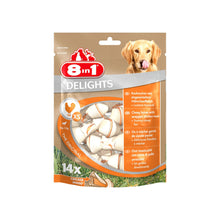 8in1 Delights Value Bag Chicken Bones Osso Di Pollo Da Masticare Formato Multiplo Per Cani Di Piccola Taglia