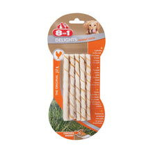 8in1 Delights Chicken Twisted Stiks Bastoncini Arrotolati Al Pollo Da Masticare Per Cani