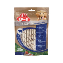 8in1 Delights Beef Twisted Stiks Bastoncini Arrotolati Al Manzo Da Masticare Per Cani