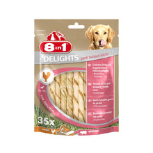 8in1 Delights Pork Twisted Stiks Bastoncini Arrotolati Di Maiale Da Masticare Per Cani