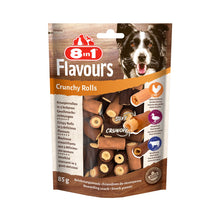 8in1 Flavours Crunchy Rolls Ricompense Croccanti Triplo Gusto Per Cani