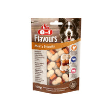 8in1 Flavours Meaty Biscuits Ricompense Biscottini Triplo Gusto Per Cani