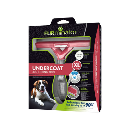 FURminator Strumento Di deShedding Rimozione Peli Morti Dal Sottopelo Per Cani A Pelo Corto