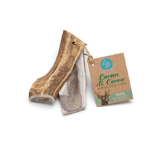 LeoPet Viking Corna Di Cervo Aperte Naturali Da Masticare Per Cani