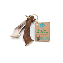 LeoPet Viking Corna Di Cervo Aperte Naturali Da Masticare Per Cani