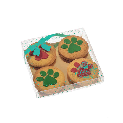 LeoPet La Dolce Vita Biscotti Per Cani A Forma Di Zampette 4pz
