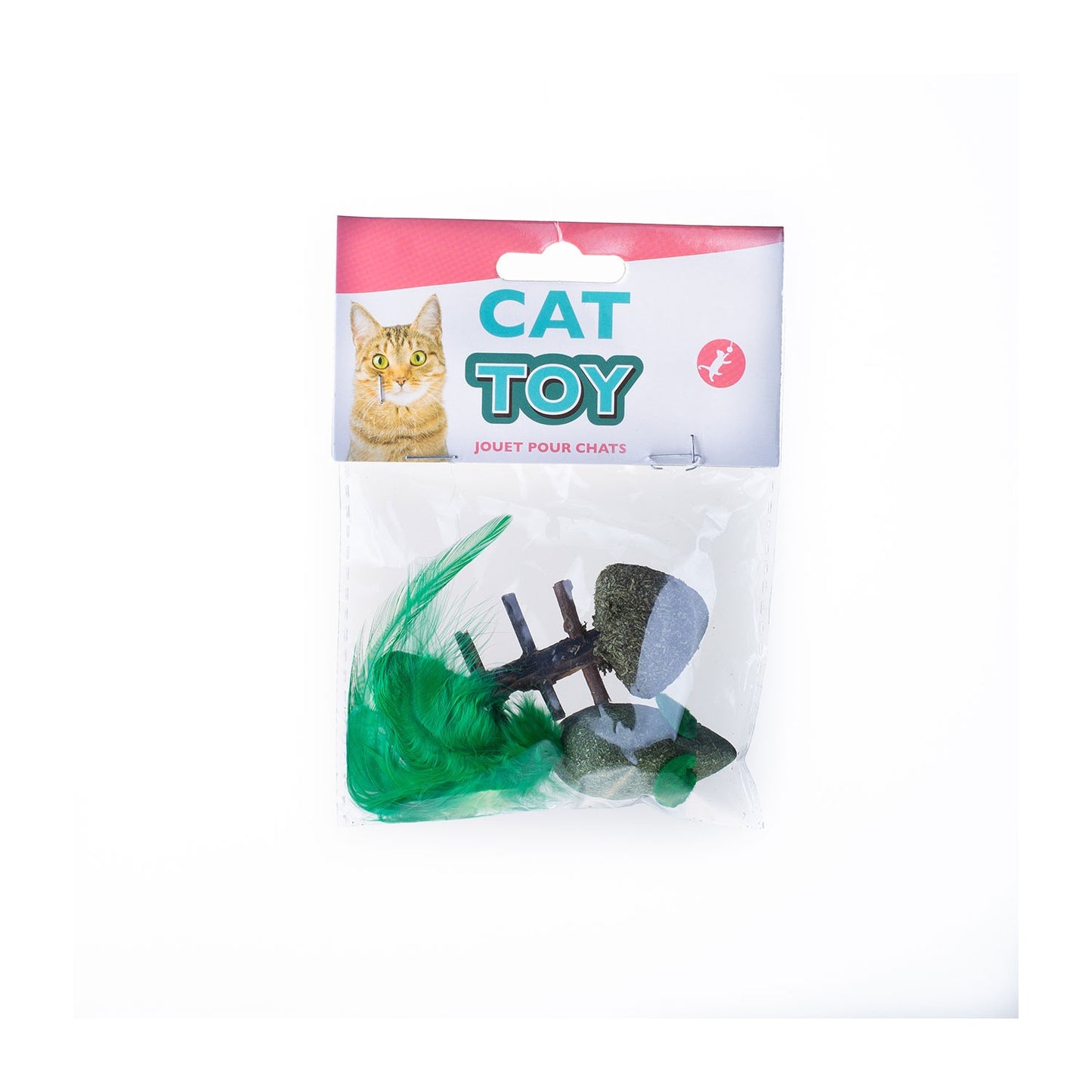 LeoPet Cat Toy Set 2 Giochi Con Catnip Per Gatti