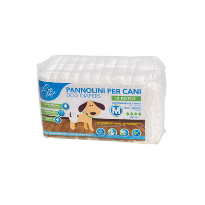 LeoPet Pannolini Igienici Assorbenti Per Cani 12pz