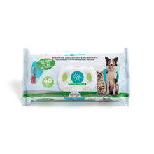 LeoPet Salviettine Igienizzanti E Detergenti Per Cani E Gatti 40pz All'Aloe E Proteine Della Seta