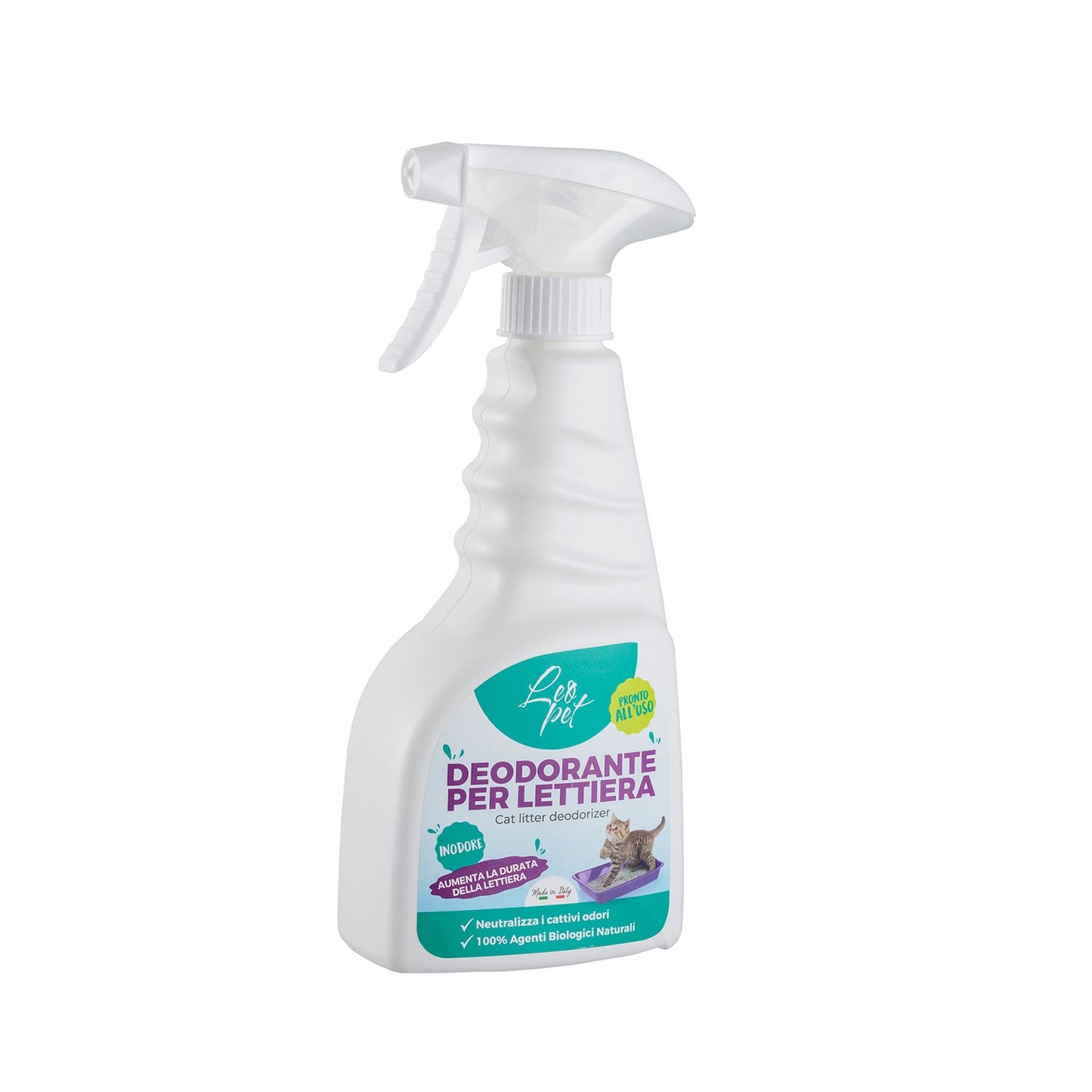 LeoPet Deodorante Per Lettiera Spray 500ml