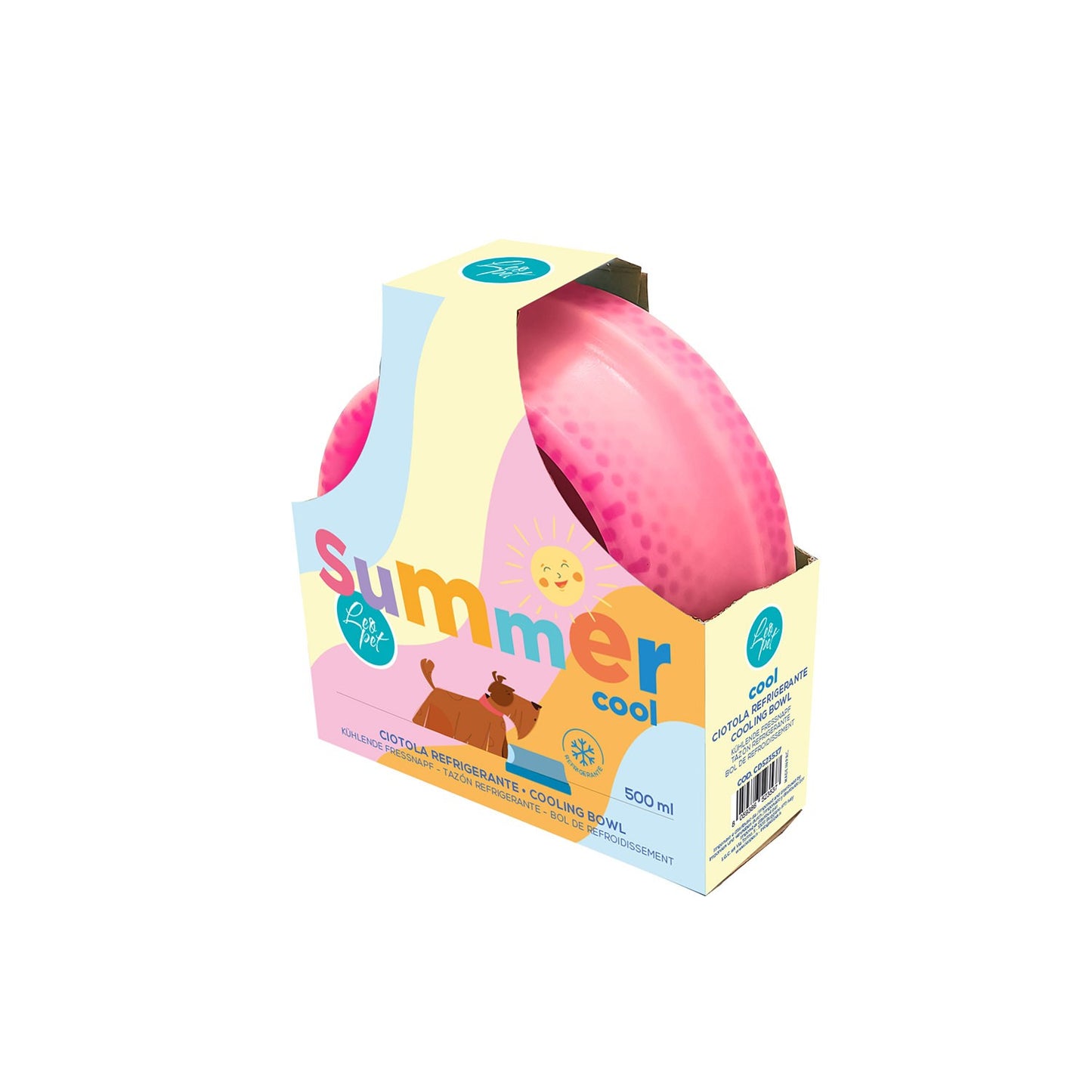 LeoPet LeoFreeze Ciotola Refrigerante Per Cani E Gatti 500ml