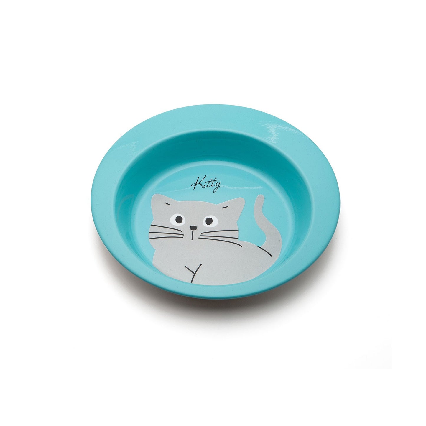 LeoPet Ciotola Kitty In Acciaio Inox Per Gatti Colori Assortiti 300ml
