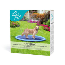 LeoPet Rainbow Tappetino Rinfrescante Per Cani Con Spruzzatori D'Acqua