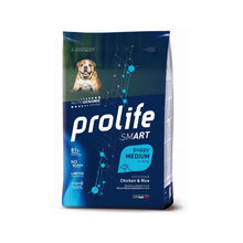 Prolife Smart Puppy Chicken & Rice Medium Crocchette Di Pollo E Riso Per Cuccioli Taglia Media 2,5 kg