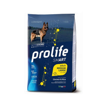 Prolife Smart Adult Chicken & Rice Medium/Large Crocchette Di Pollo E Riso Per Cani Adulti Di Taglia Media e Grande 12kg