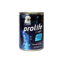 Prolife Smart Puppy Chicken & Rice Medium/Large Bocconcini Di Pollo E Riso Per Cuccioli Di Taglia Media E Grande 400g