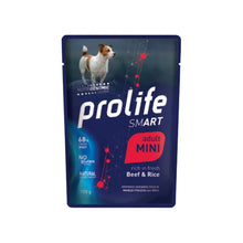 Prolife Smart Adult Beef & Rice Mini Bocconcini Di Manzo E Riso Per Cani Adulti Di Taglia Piccola 100g
