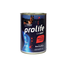 Prolife Smart Adult Beef & Rice Medium/large Bocconcini Di Manzo E Riso Per Cani Adulti Di Taglia Media E Grande 400g