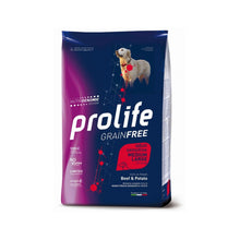 Prolife Grain Free Adult Sensitive Beef & Potato Medium/Large Crocchette Di Manzo E Patate Per Cani Adulti 10kg