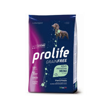 Prolife Grain Free Adult Sensitive Fish & Potato Mini Crocchette Di Salmone E Patate Per Cani Adulti Di Taglia Piccola