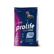 Prolife Grain Free Adult Sensitive Sole Fish & Potato Mini Crocchette Di Sogliola E Patate Per Cani Adulti Di Taglia Piccola