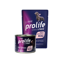 Prolife Grain Free Adult Sensitive Pork & Potato Mini Bocconcini Di Maiale E Patate Per Cani Adulti Di Taglia Piccola