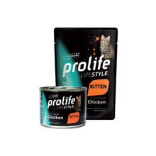 Prolife Life Style Kitten Chicken Bocconcini Per Gattini Al Pollo