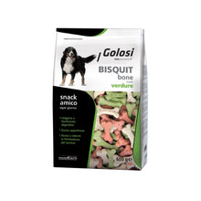 Golosi Bisquit BONE Verdure Biscotti A Forma Di Osso Per Cani 600g