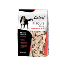 Golosi Bisquit BONE Sandwich Mix Biscotti A Forma Di Osso Per Cani Di Grande Taglia 600g