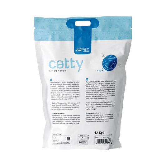 AqpetFriends Catty Pure Lettiera In Silicio per Gatti 16 L