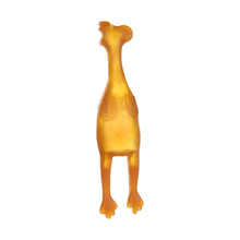 Flamingo Gioco Per Cani Di Gomma Rubba Pollo Da Masticare Marrone