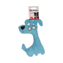 Flamingo Gioco Per Cani In Tessuto Pebbles Cane Azzurro Con Effetto Sonoro