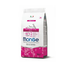 Monge Natural Superpremium Extra Small Adult Ricco di Pollo Per Cani Adulti Taglia XS