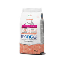 Monge Natural Superpremium Extra Small Adult Monoprotein Salmone con Riso Per Cani Adulti Taglia XS