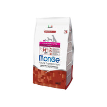 Monge Natural Superpremium Extra Small Adult Agnello con Riso e Patate Per Cani Adulti Taglia XS