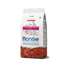 Monge Natural Superpremium Extra Small Adult Agnello con Riso e Patate Per Cani Adulti Taglia XS