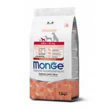 Monge Natural Superpremium Mini Puppy & Junior Monoprotein Salmone con Riso Per Cuccioli Taglia Mini
