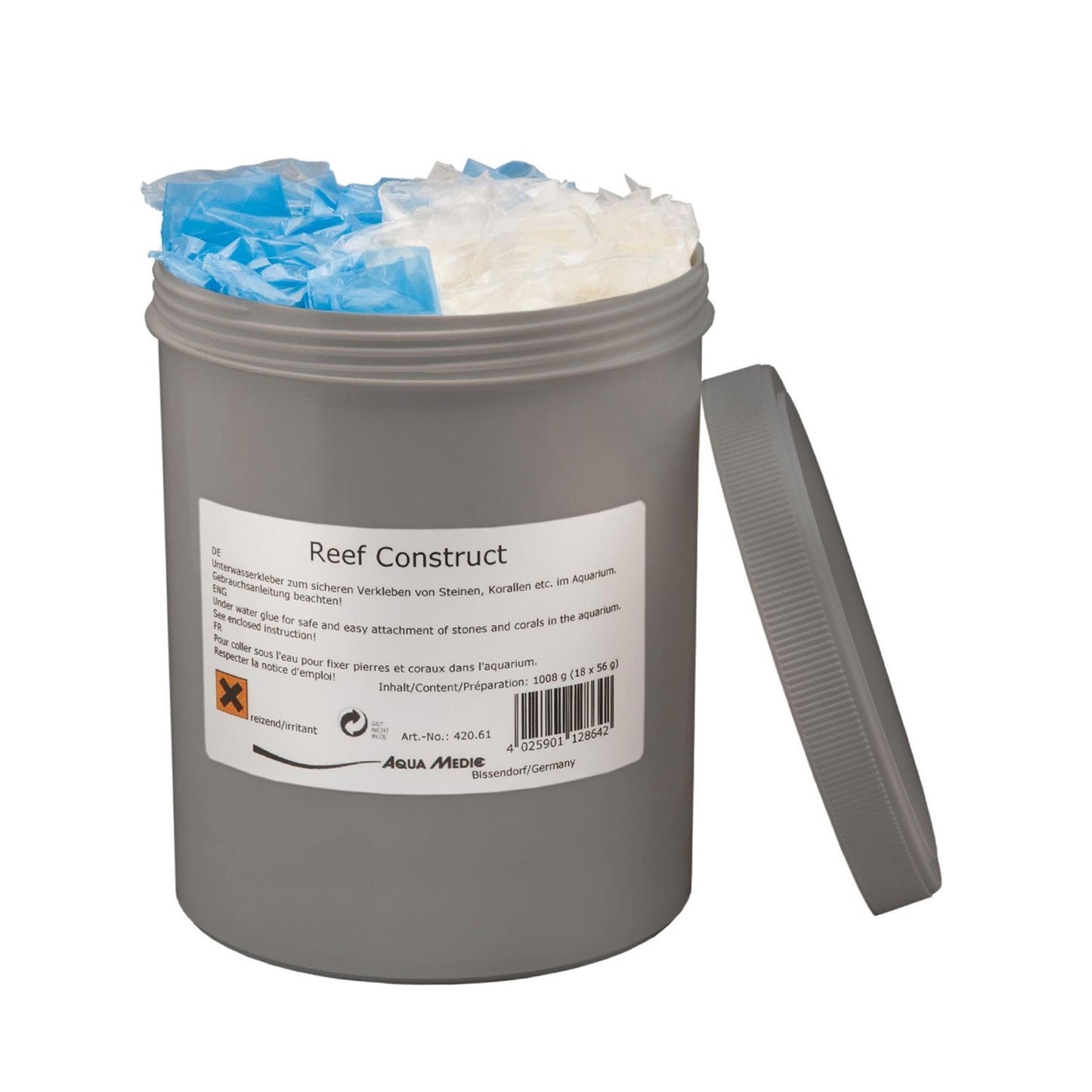 AquaMedic Reef Construct Resina Epossidica Bi-Componente Per Aquascaping 18x56 G