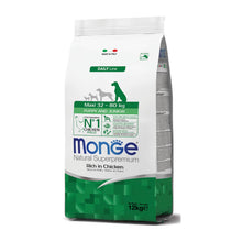 Monge Natural Superpremium Maxi Puppy & Junior Ricco in Pollo Per Cuccioli Taglia Grande