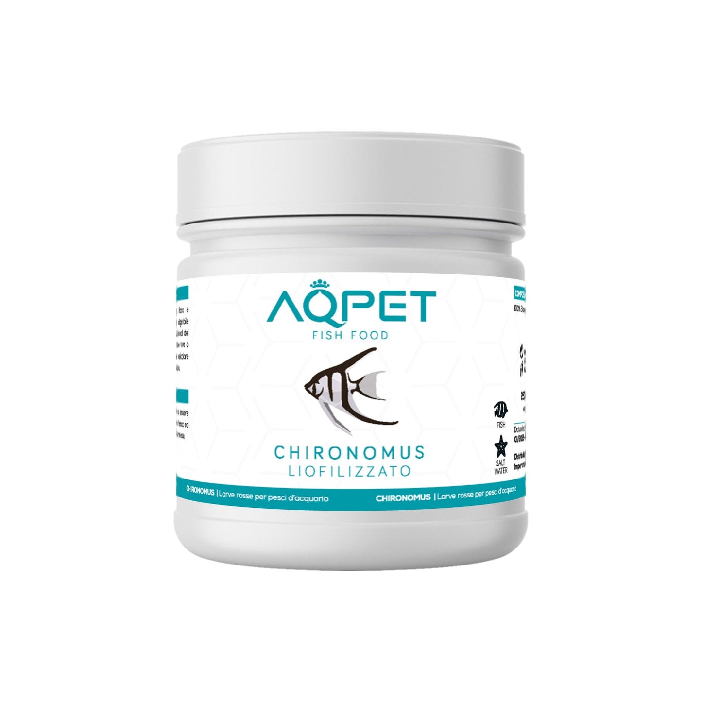 Aqpet Fish Food Chironomus Larve Di Insetti 250 Ml