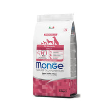 Monge Natural Superpremium All Breeds Adult Monoprotein Manzo con Riso Per Cani Adulti Di Tutte Le Taglie