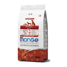 Monge Natural Superpremium All Breeds Adult Monoprotein Agnello con Riso e Patate Per Cani Adulti Di Tutte Le Taglie