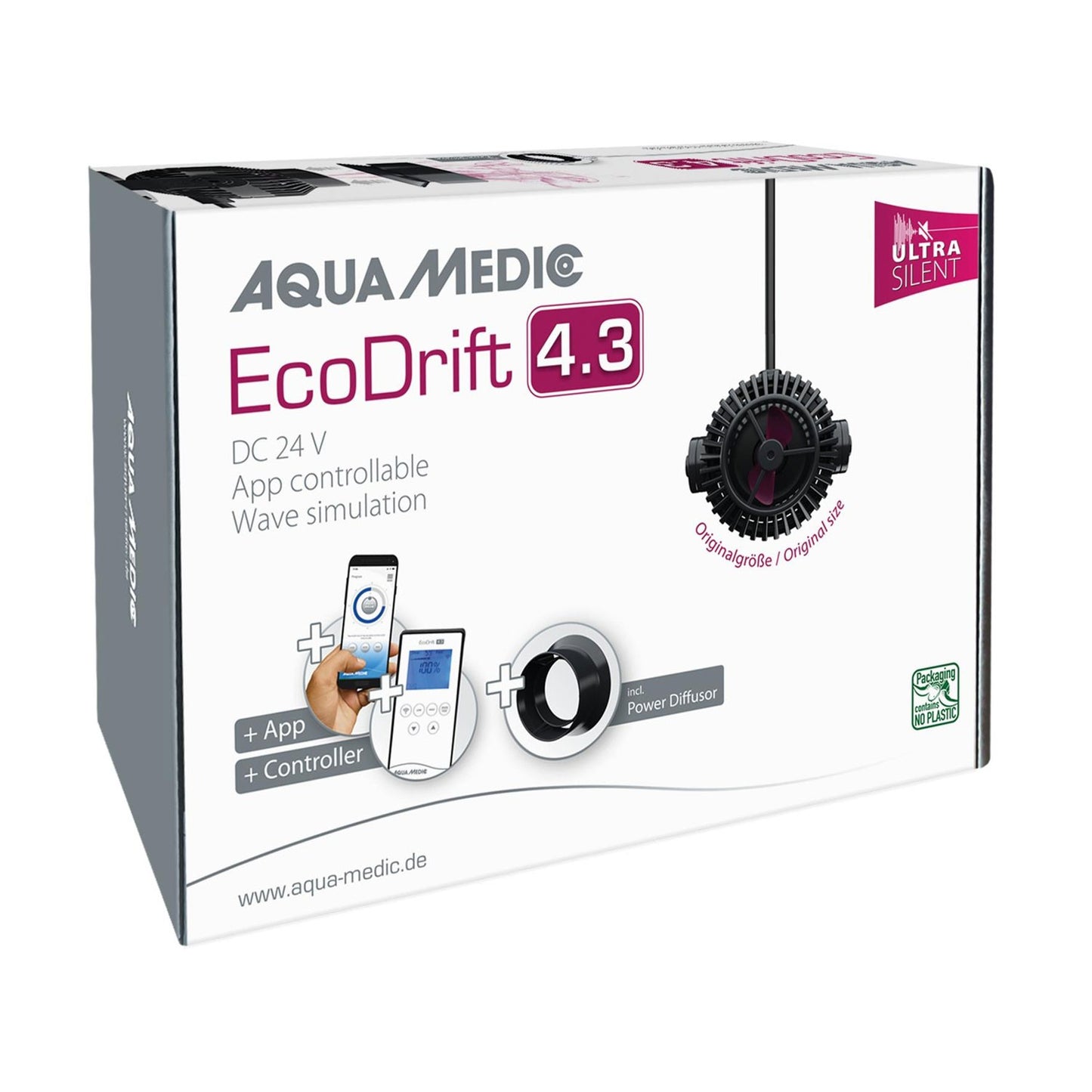 AquaMedic Eco Drift X.3 Series Pompa Di Movimento Per Acquari Con Controllo App