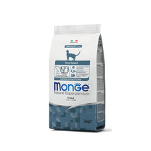 Monge Natural Superpremium Sterilised Monoprotein Con Trota Per Gatti Adulti Sterilizzati