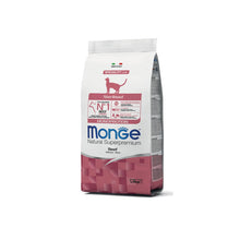 Monge Natural Superpremium Sterilised Monoprotein Con Manzo Per Gatti Adulti Sterilizzati 1,5kg