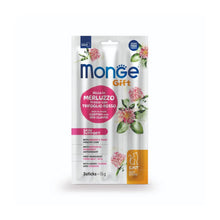 Monge Gift Skin Support Cat Ricco in Merluzzo Fresco con Trifoglio Rosso Soft Sticks Per Gatti Adulti 15g