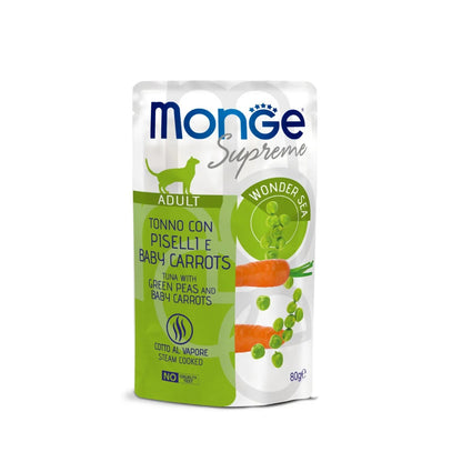 Monge Supreme Adult Cat Bocconcini Di Tonno Per Gatti Adulti 80g