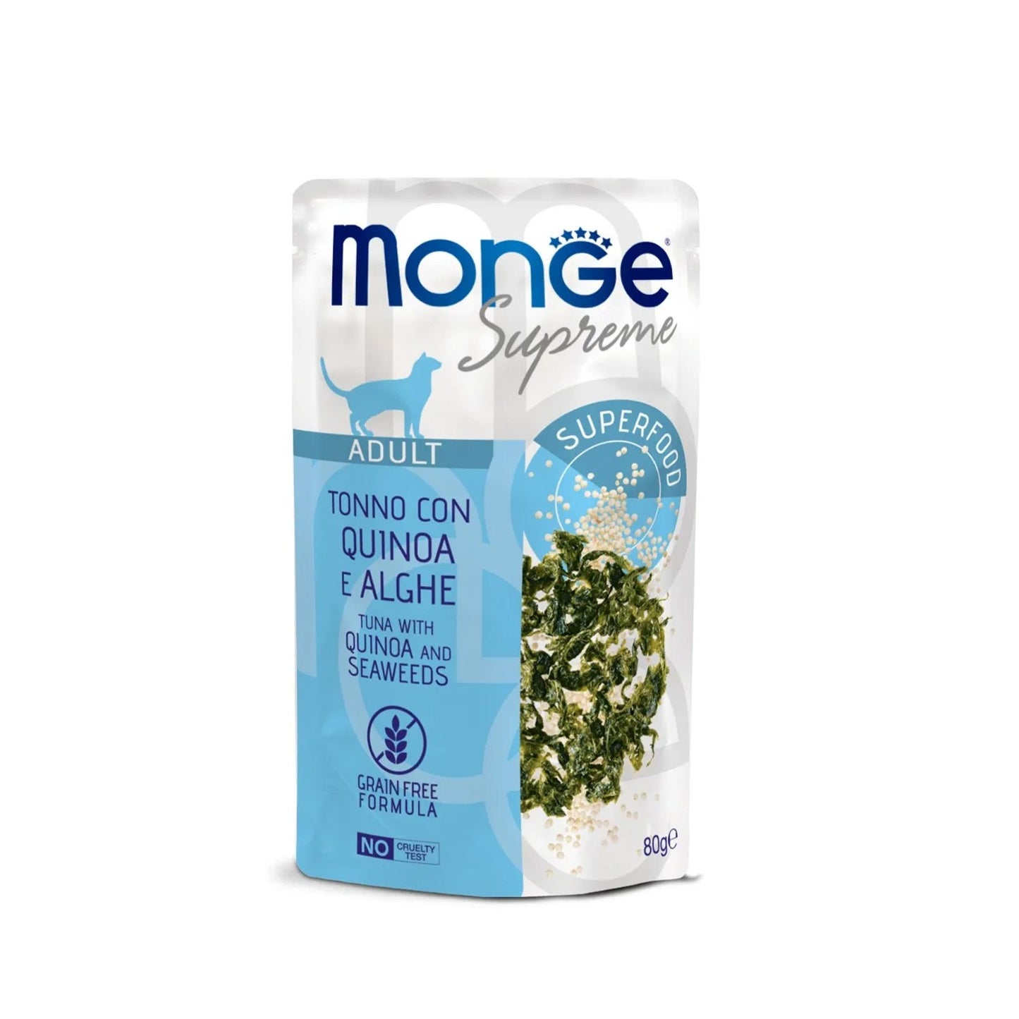 Monge Supreme Adult Cat Bocconcini Di Tonno Per Gatti Adulti 80g